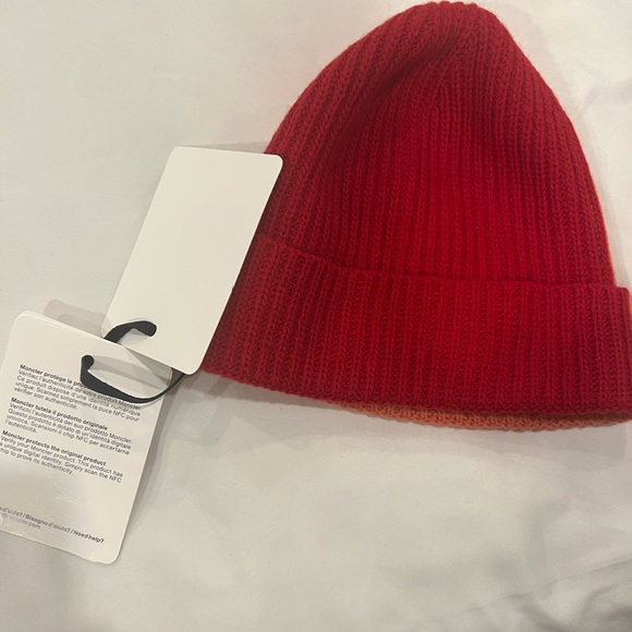 Moncler color-block Wool beanie